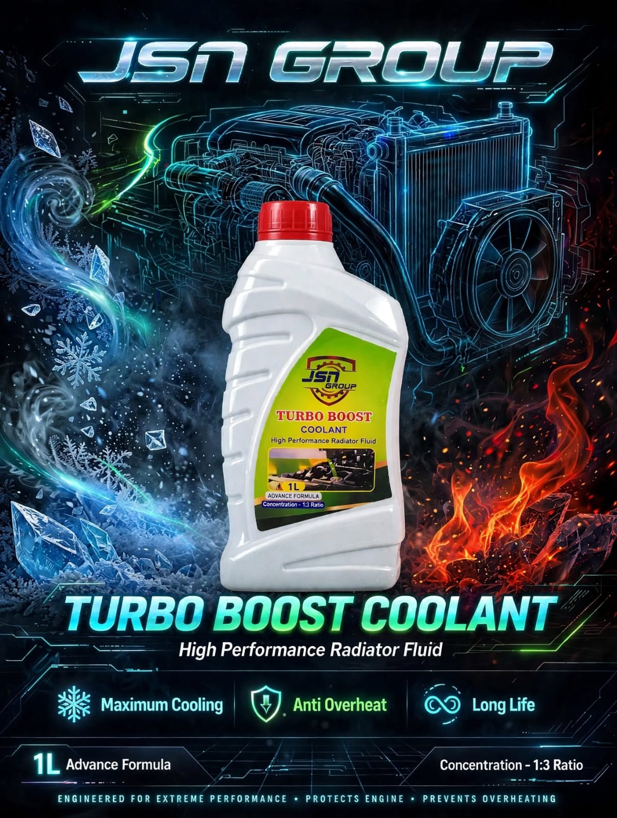 Turbo Boost Coolant